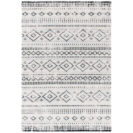 Safavieh 4 x 6 ft. Montage 200 Global Rectangle Power Loomed Rug Gray & Ivory MTG291F-4